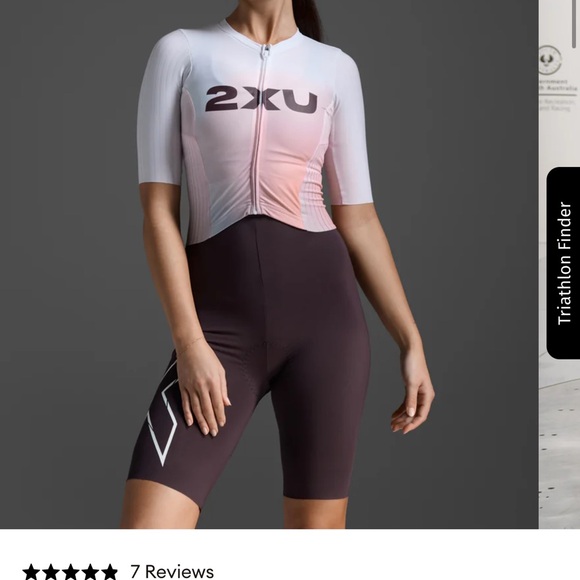 2XU Light Speed React Trisuit Triathlon - Picture 5 of 6